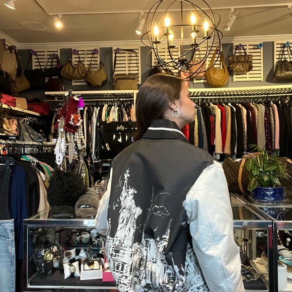 Dior Bomber Jacket City Scape - Picture 1 of 13
